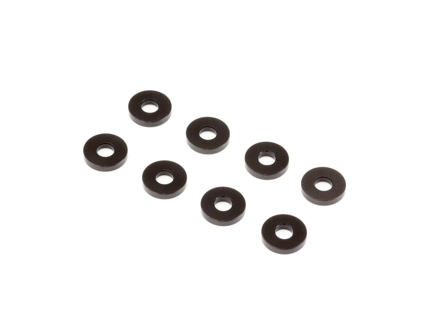 A73815 - ALUMINUM WASHER 3x8x1.5mm (Black/8pcs)