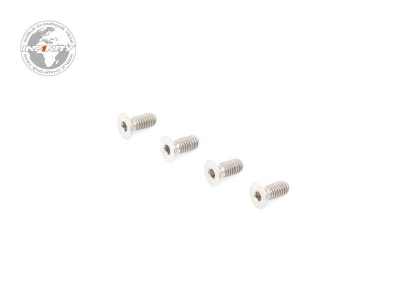 B022506T - M2.5x6mm MC TITANIUM FLAT HEAD SCREW (4pcs)