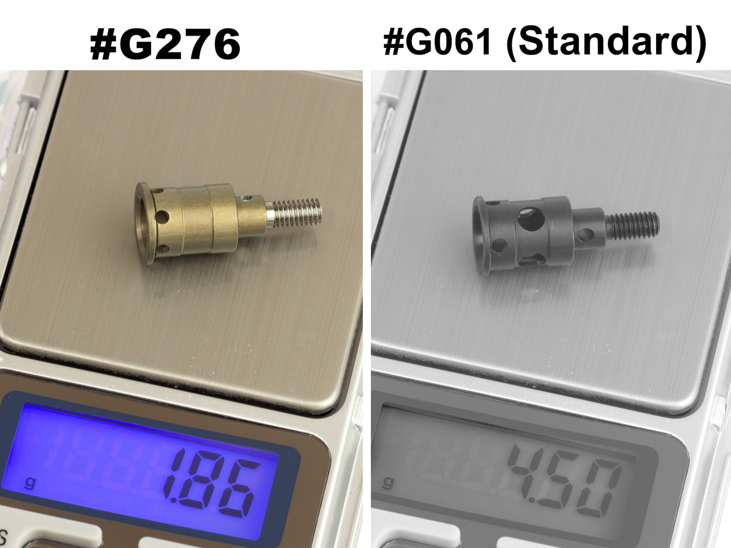 G276 - LIGHT WEIGHT WHEEL SHAFT (2pcs/IF15-2/IF15-2W)