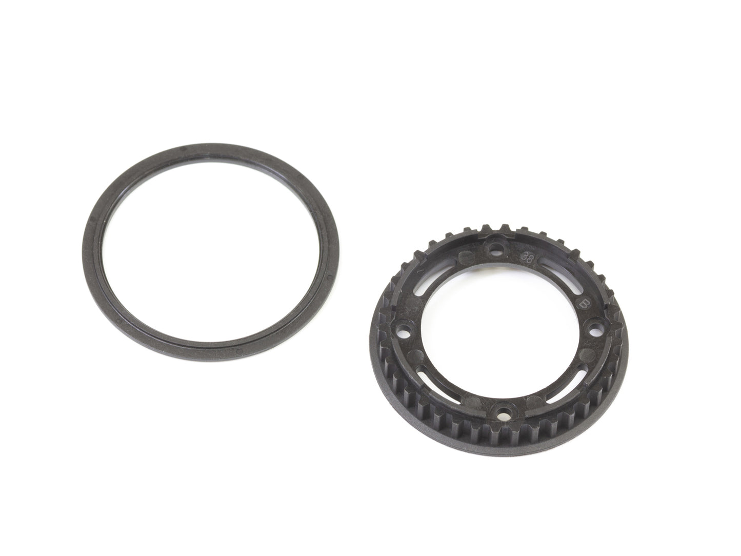 TS002LFB - PULLEY 38T (Low Friction/Black)