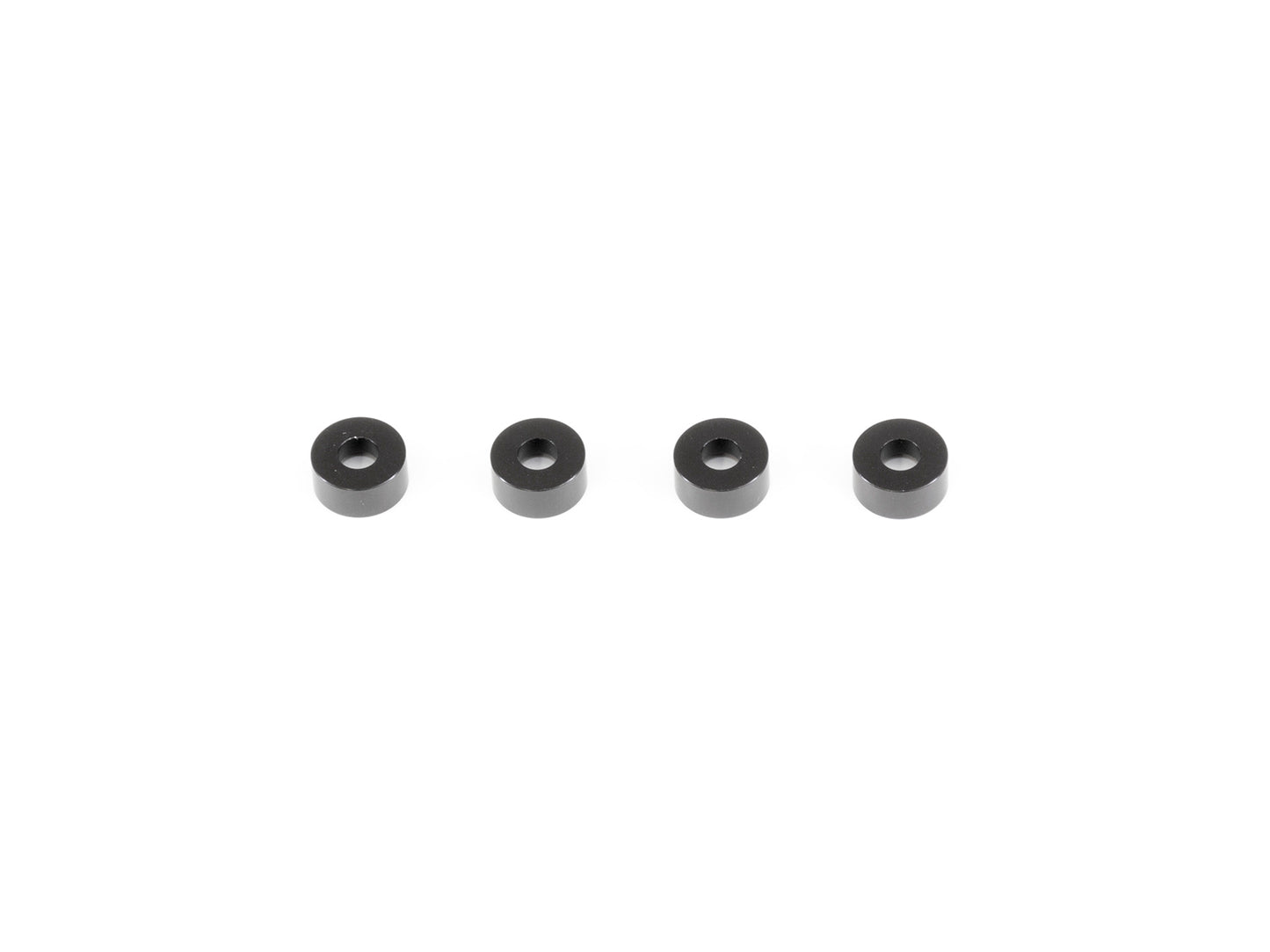 TS047 - ALU CONE WASHER 3x7.5mm (Black/4pcs)