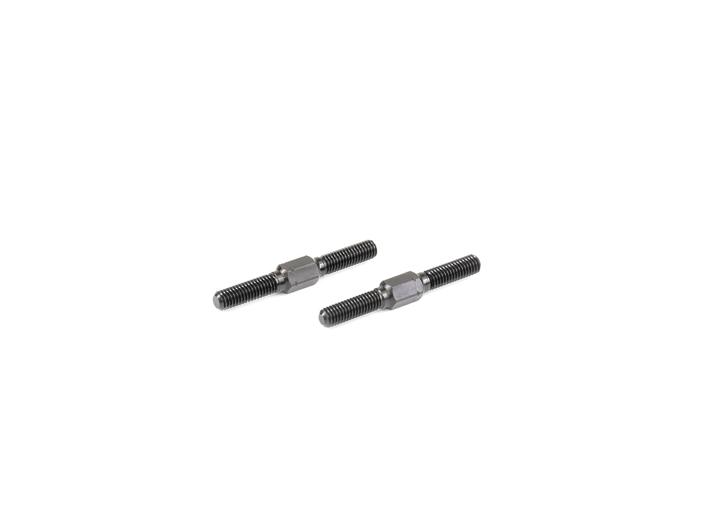TS065 - ALU TURNBUCKLE M3x27mm (Black/2pcs)