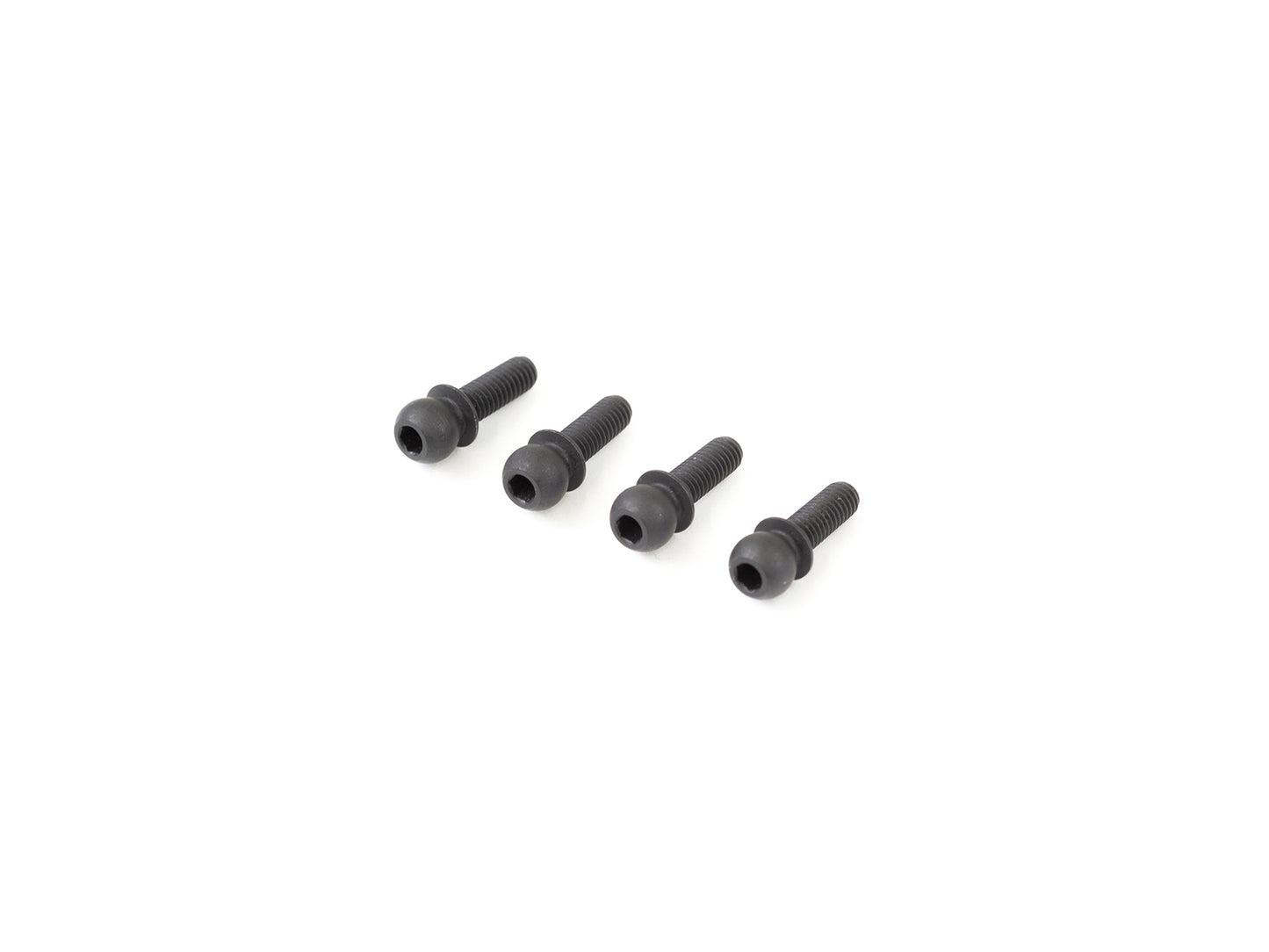 TS075 - 4.9mm UPPER PIVOT BALL STUD (M3x7mm/4pcs)
