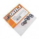 SMJ1034 - RUBBER BODY MOUNT SPACER M (6x12x1.0mm/8pcs)