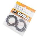 SMJ1158 - CARBURETOR RETURN RUBBER BAND (Black/Gray/10pcs each)