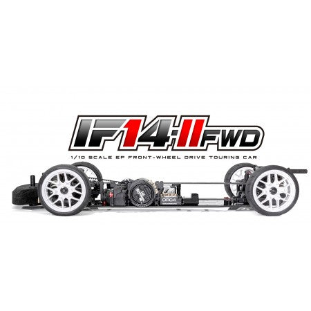 IF14-II FWD 1/10 SCALE EP FWD TOURING CAR CHASSIS KIT