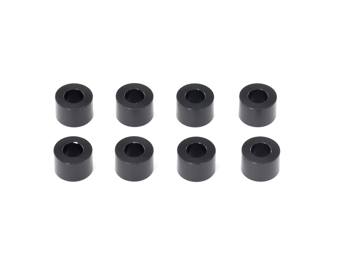 A006-40 - ALUMINUM WASHER 3x6x4.0mm (Black/10pcs)