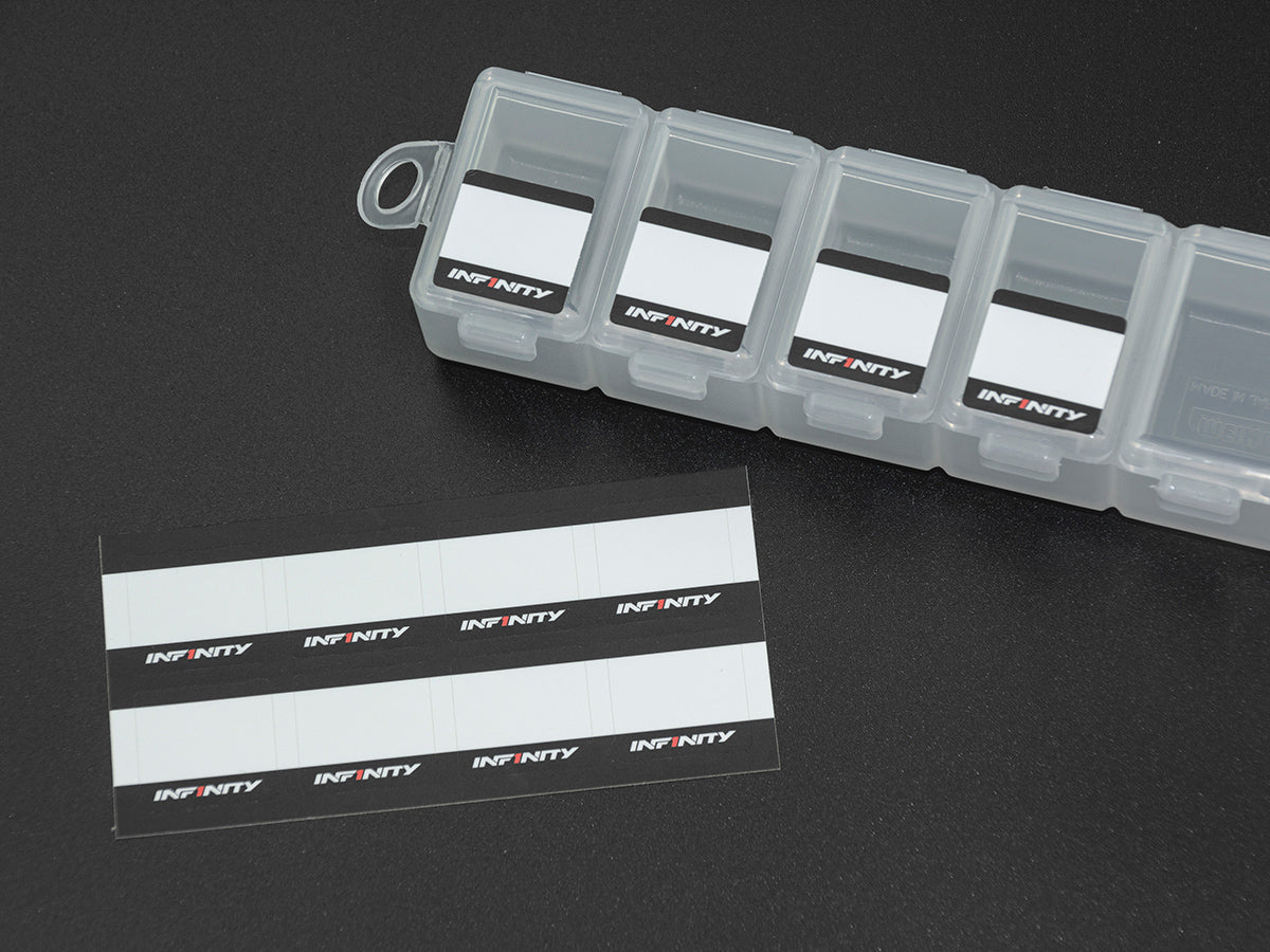 A0077-4 - INFINITY SMALL PARTS CASE SET (8compartments/4pcs)