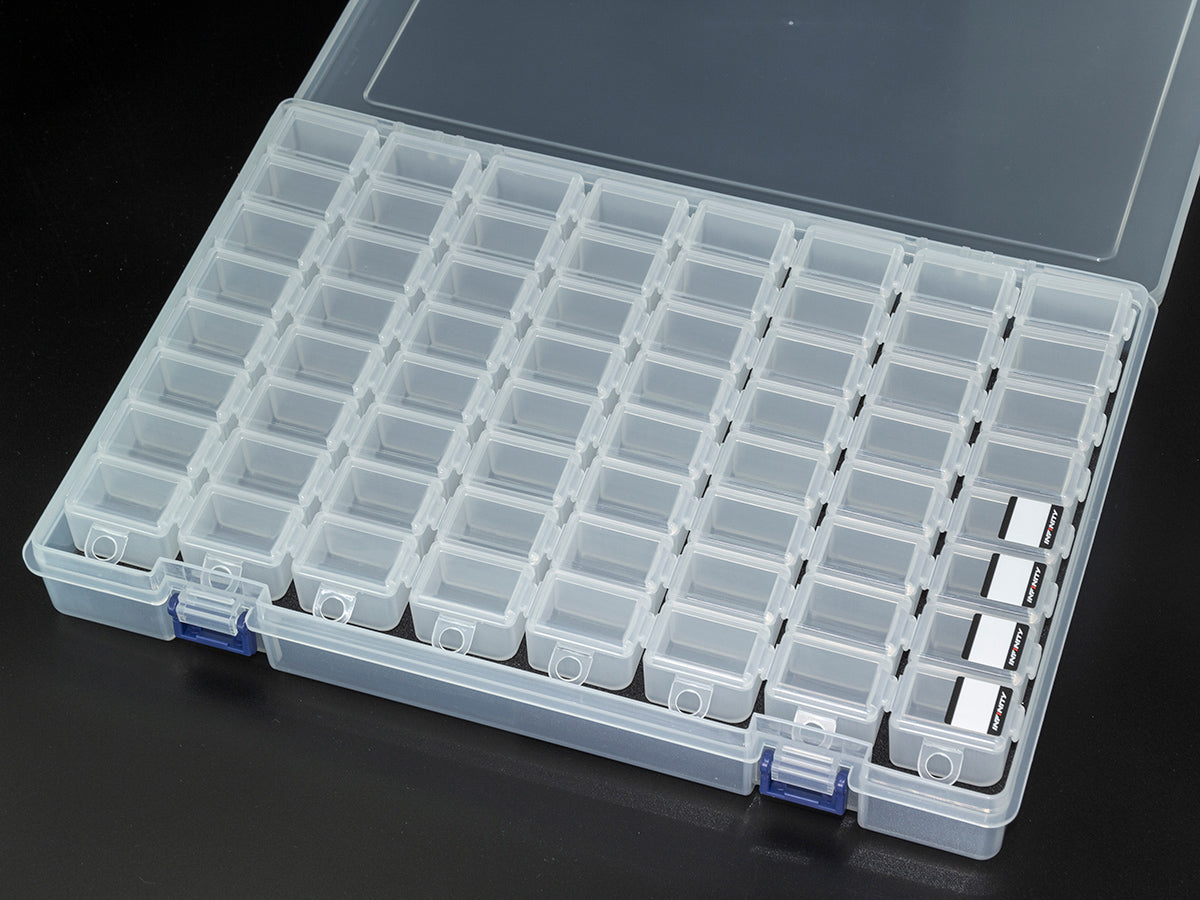 A0077-8 - INFINITY SMALL PARTS CASE SET (8compartments/8pcs)
