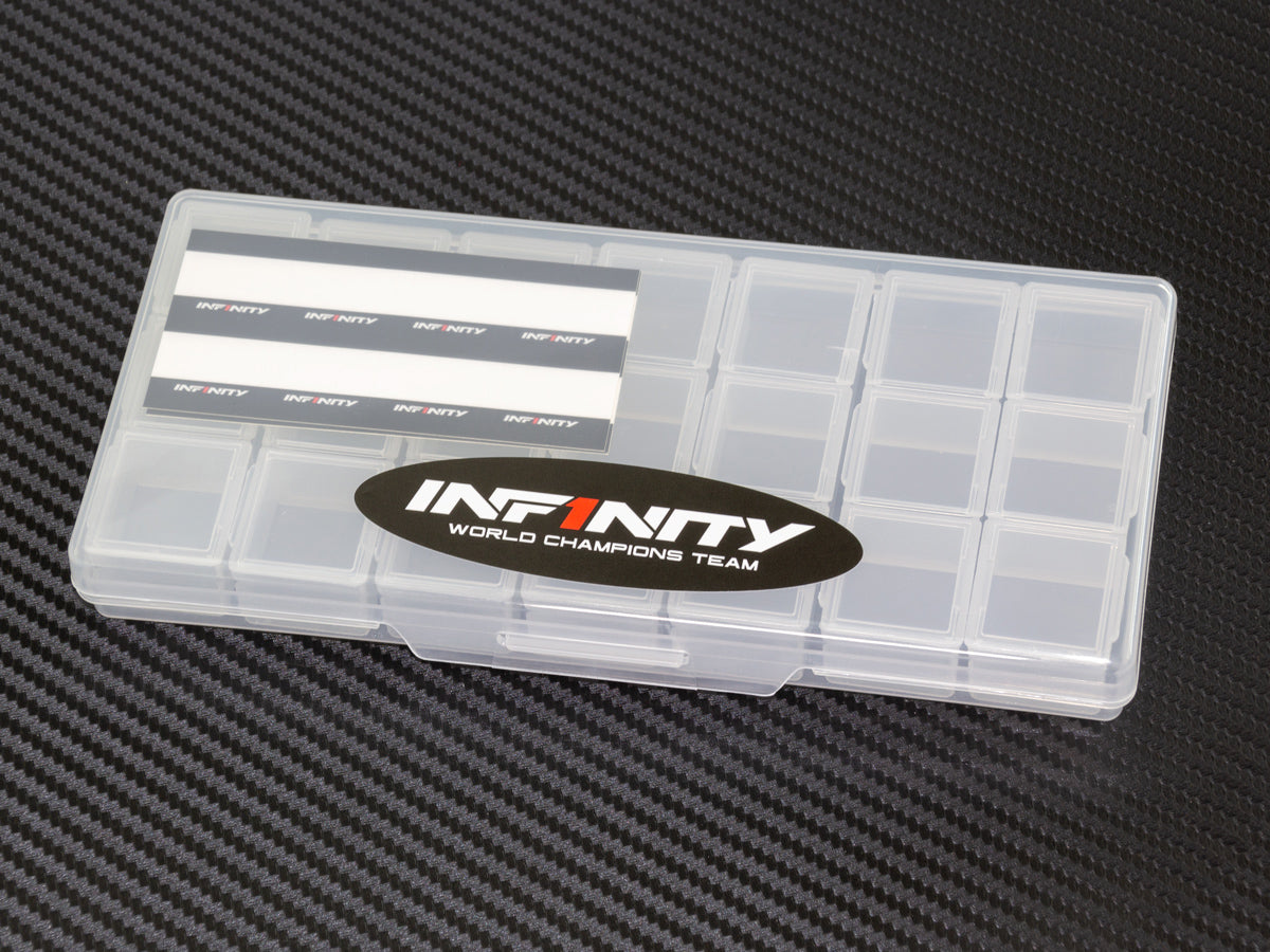 A0079 - INFINITY SMALL PLASTIC PARTS CASE (3compartments/7pcs)