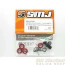 SMJ3351RD - ALUMINUM BODY HEIGHT ADJUSTER (RED / 4pcs)