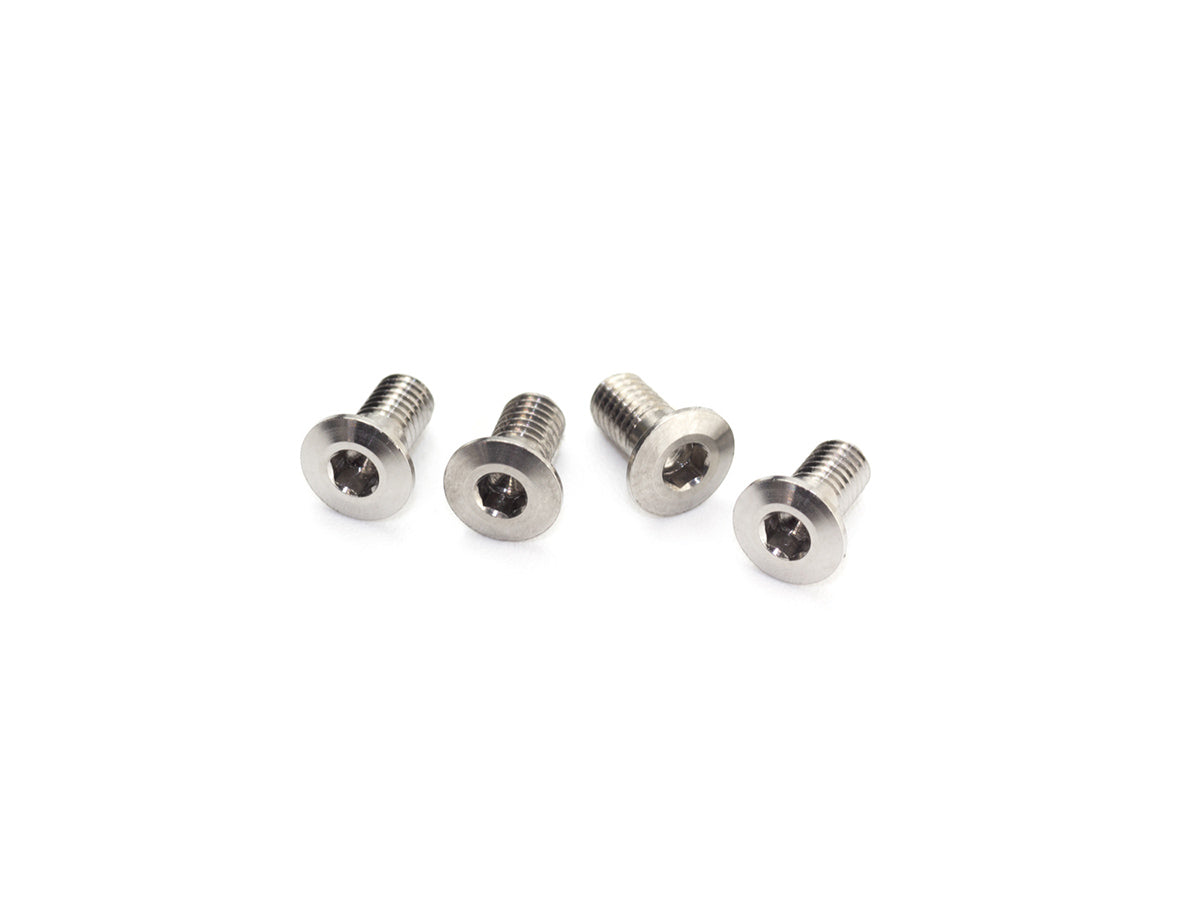 B01306ST - M3x6mm TITANIUM SLIM HEAD SCREW (4pcs)
