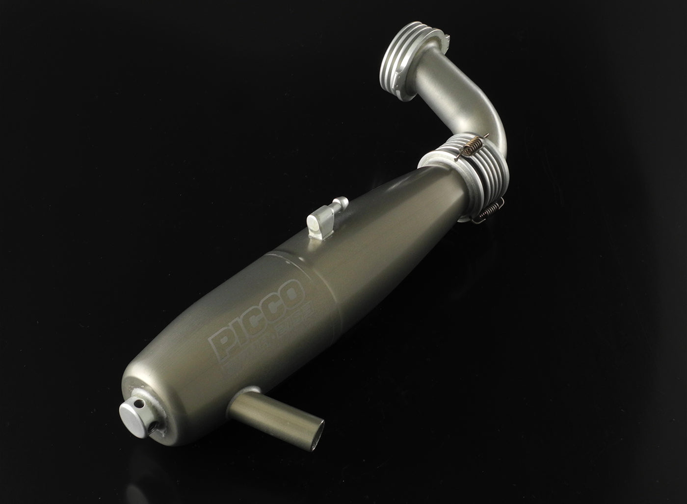1:8 ON-ROAD MUFFLER EFRA2153 "HARD COATED PIC9390