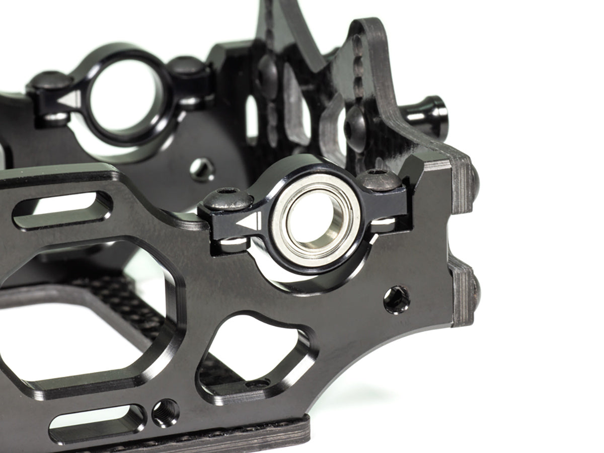 F065 - ALUMINUM AXLE HEIGHT ADJUSTER SET (Black/incl. Washer)