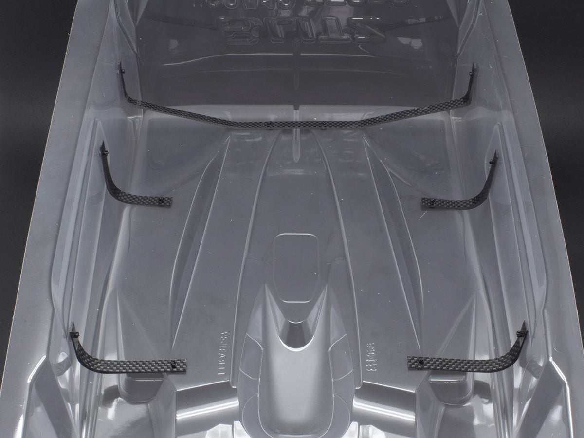 R0222 - BODY STIFFENER SET (CARBON GRAPHITE)