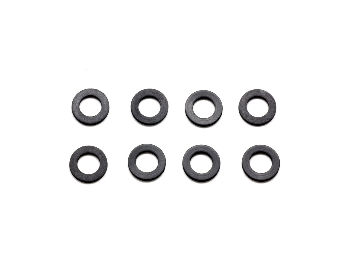 SMJ1033 - RUBBER BODY MOUNT SPACER S (6x10x1.0mm/8pcs)