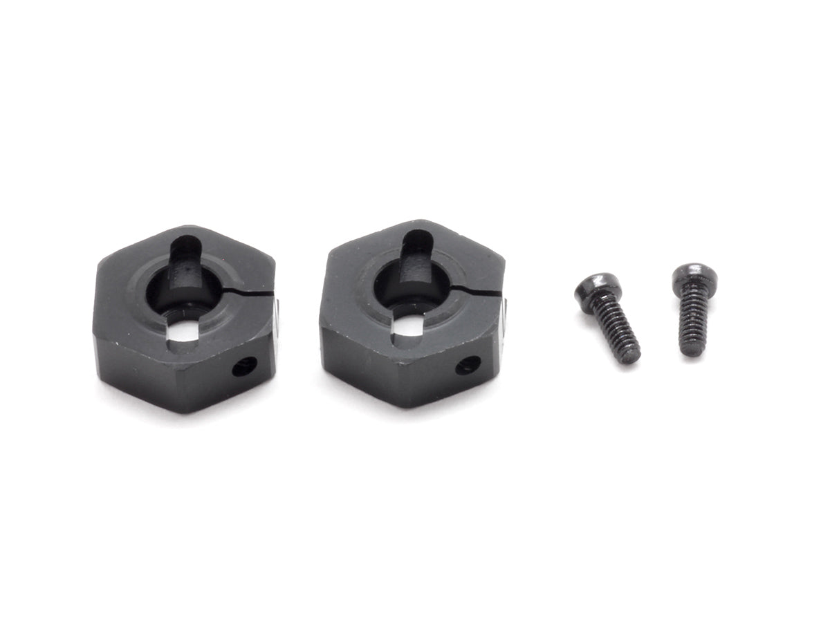 T043B - ALU HEX WHEEL HUB (5mm/2pcs) (B)
