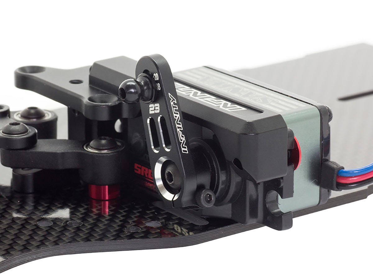 T091 - ALU ADJUSTABLE SERVO HORN (for SANWA)