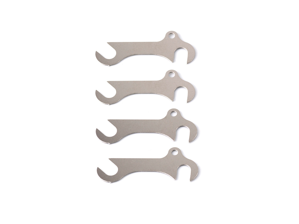 T197-0.4 - UPPER ARM MOUNT SPACER 0.4mm (SUS/4pcs)
