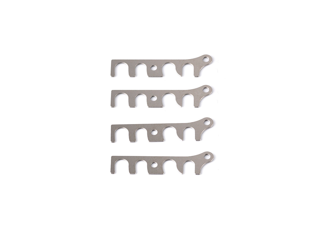 T200-0.4 - LOWER SUSPENSION BLOCK SPACER RF 0.4mm (SUS/4pcs)