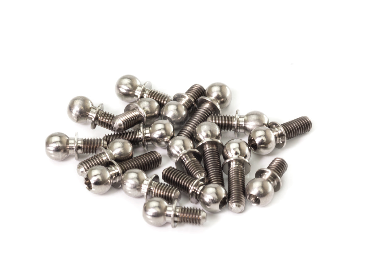 T260 - IF14-2 TITANIUM BALL END 4.9mm SET (18pcs)
