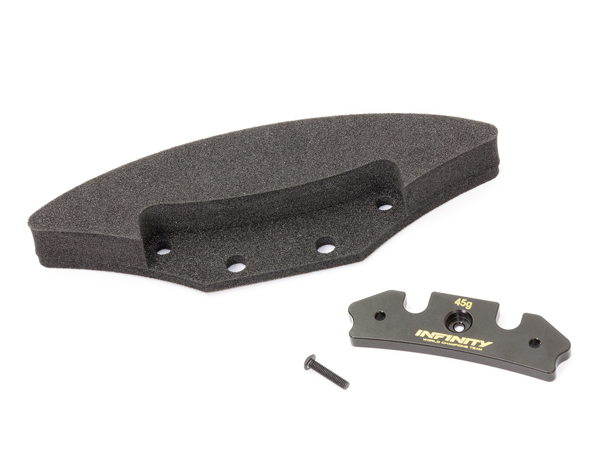 T309 - BALANCING BUMPER WEIGHT 45g (with Foam Bumper/IF14-2FWD)