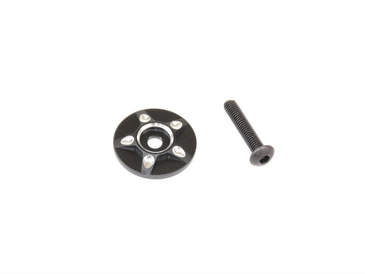 R0416 - ALU BELT TENSIONER FLANGE (BLACK)