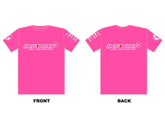A0098 - INFINITY TEAM T-SHIRT  SIZE   M  "4 STERREN" (PK)