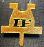 3D GOLD TOE-LOCK FOR INFINTY 1:8 CAR
