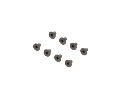 B022504 - M2.5x4mm FLAT HEAD SCREW (8pcs)