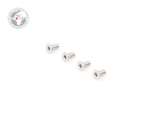 B022505T - M2.5x5mm MC TITANIUM FLAT HEAD SCREW (4pcs)