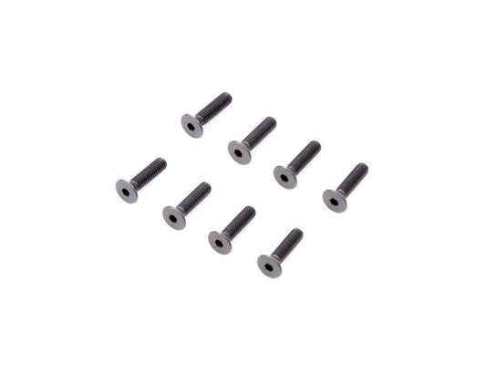 B022510 - M2.5x10mm FLAT HEAD SCREW (8pcs)