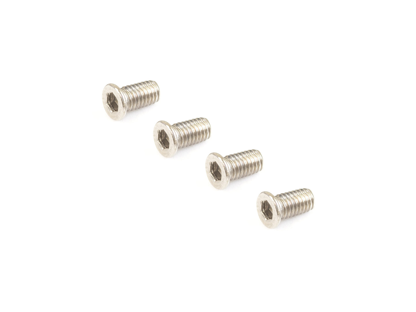 B02306S - M3x6mm STAINLESS THIN FLAT HEAD SCREW (4pcs)