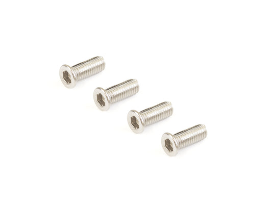 B02308S - M3x8mm STAINLESS THIN FLAT HEAD SCREW (4pcs)