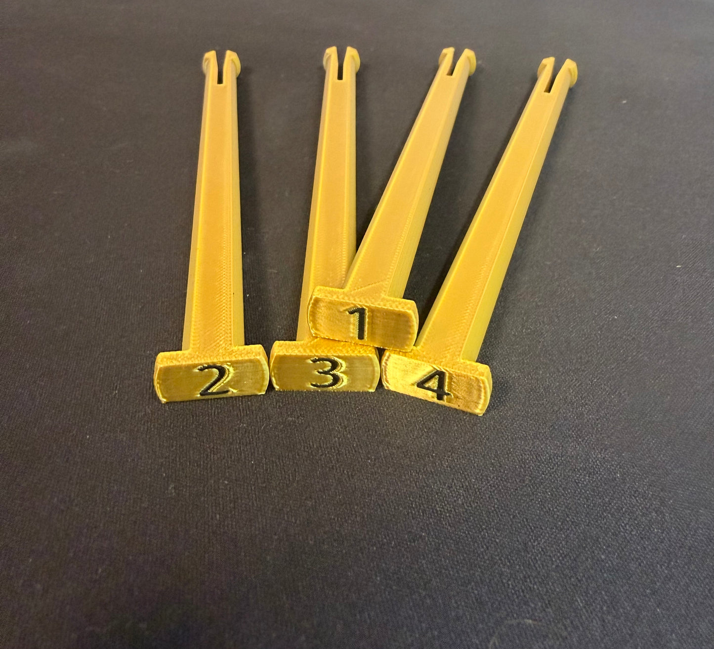 GOLDEN 3D TIRE HOLDERS