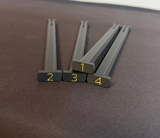 Black 3D TIRE HOLDERS
