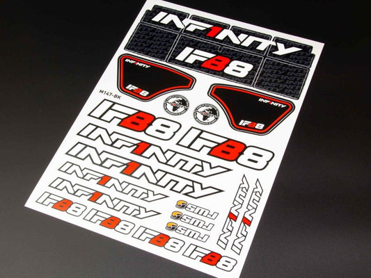M147BK - IFB8 DECAL SHEET (BLACK)