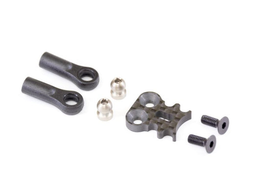 R0217-08 - SERVO SAVER NOSE (08mm) CARBON GRAPHITE SET
