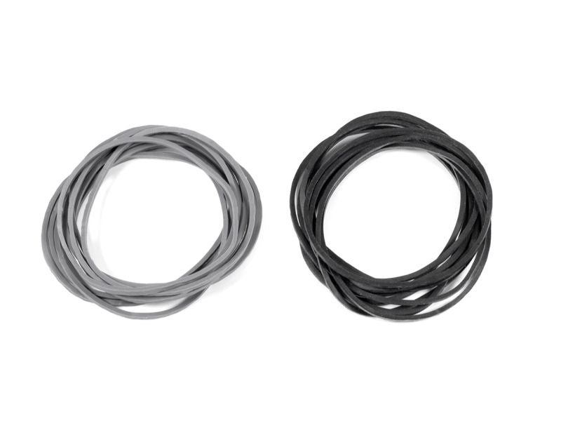 SMJ1158 - SMJ CARBURETOR RETURN RUBBER BAND (Black/Gray/10pcs each)