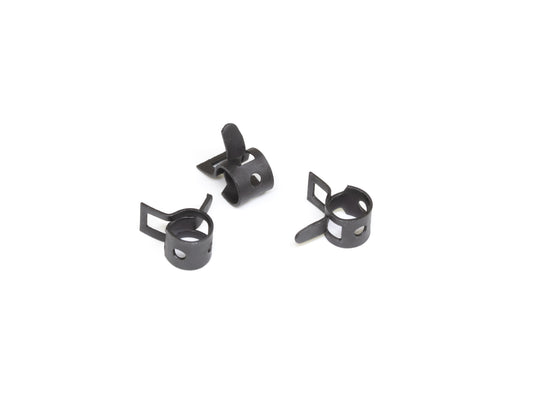 SMJ1182BK - FUEL TUBE CLAMP (Black/3pcs)
