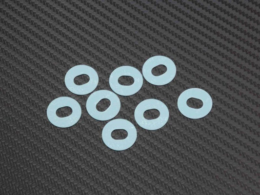 SMJ1368 - SMJ OVAL HOLE TYPE BODY MOUNT PATCH THINN 6mm (0,3mm/8)