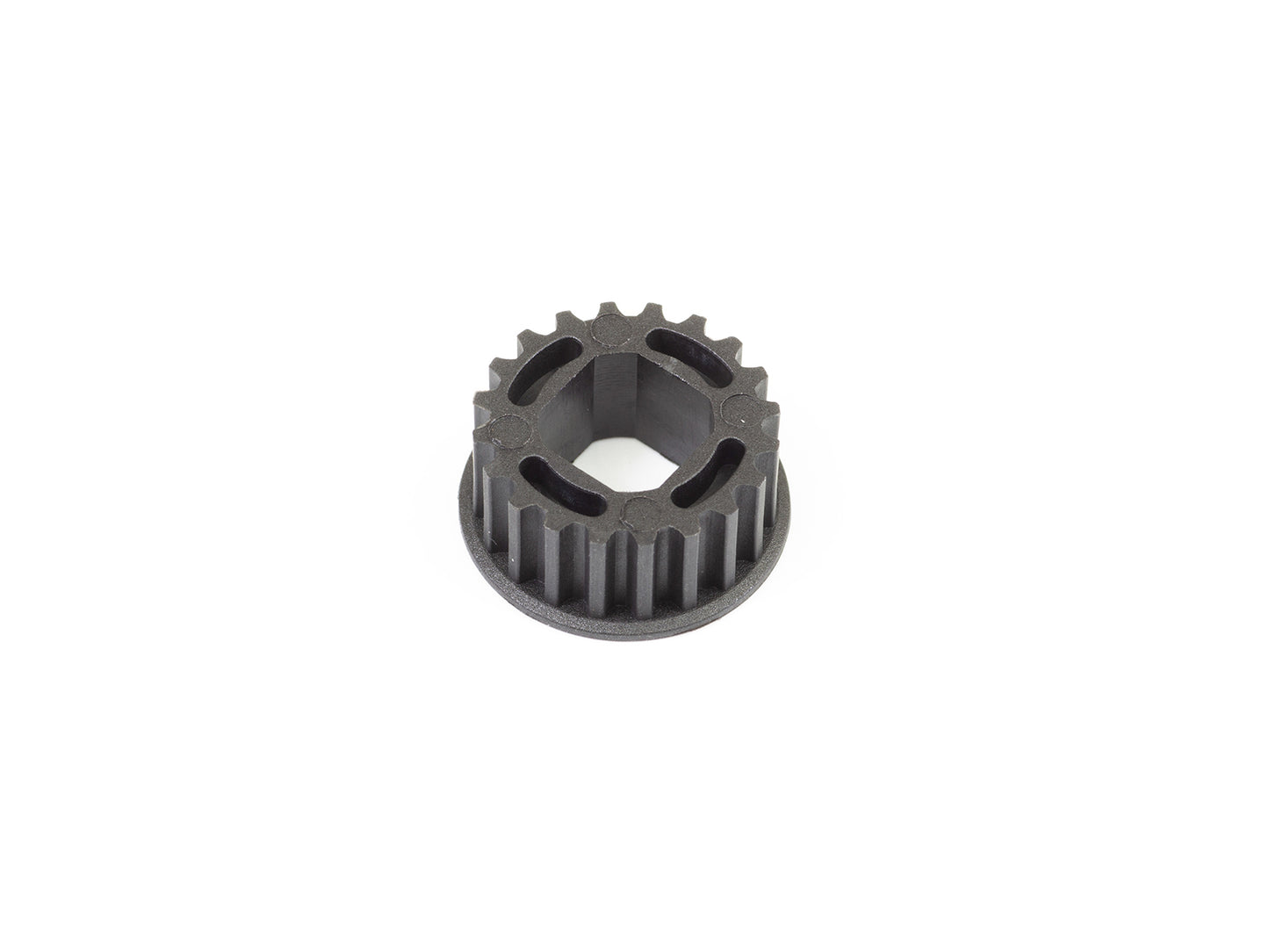 TS004LFB - CENTER PULLEY 20T (Low Friction/Black)
