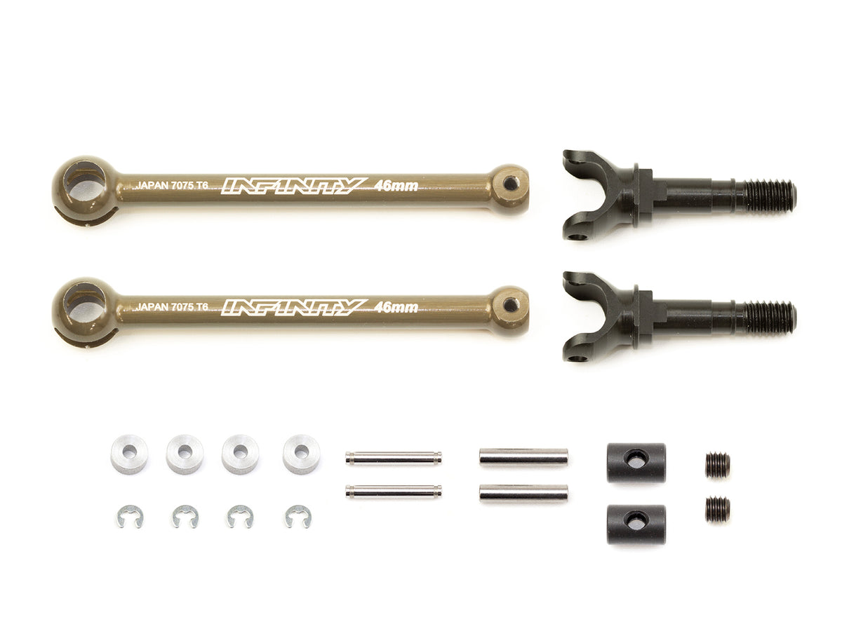 TS183 - REAR CVD EVO DRIVE SHAFT SET (46mm)