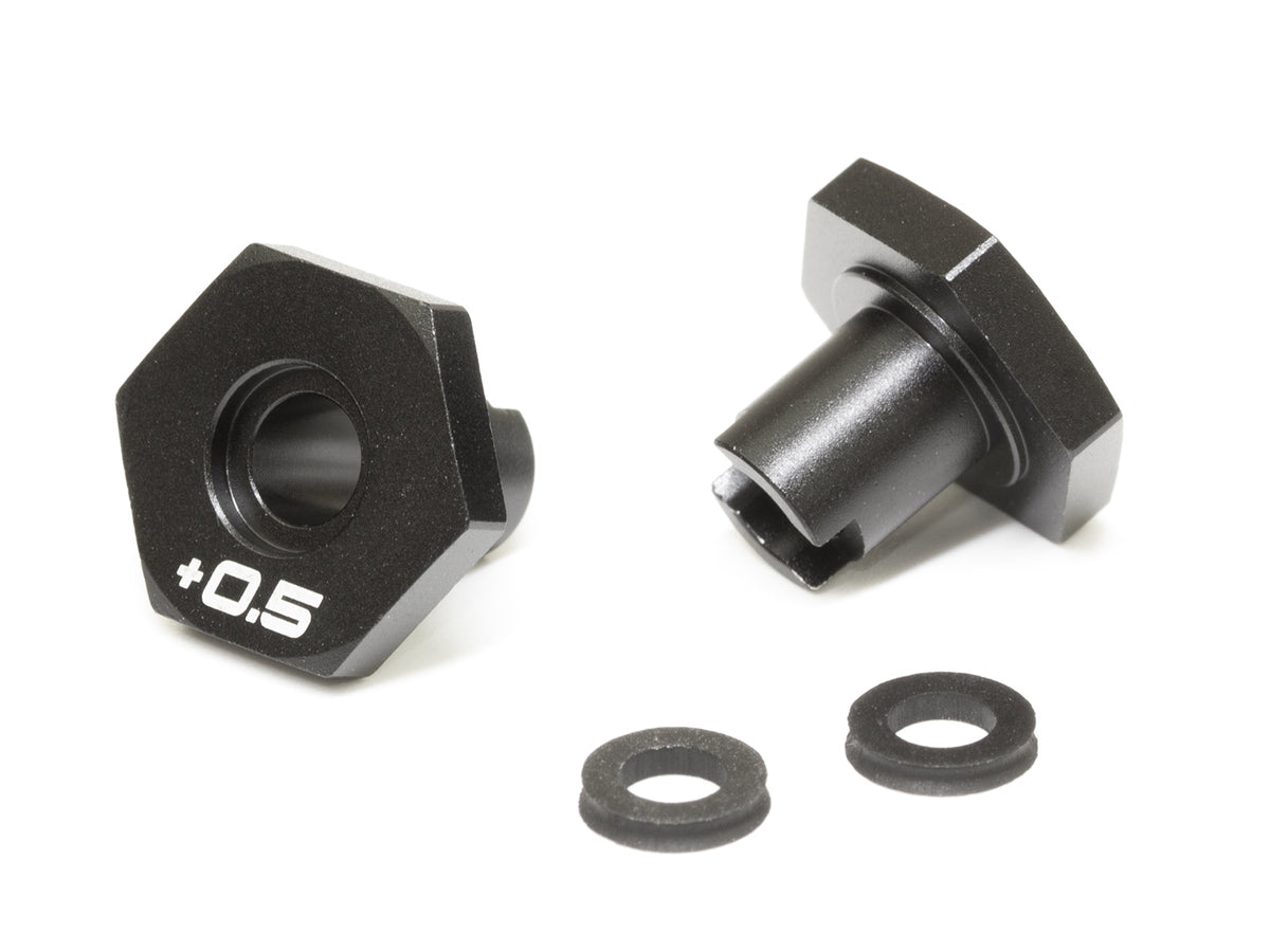 TS190 - HEX WHEEL HUB EVO (+0.5mm/2pcs)