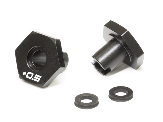 TS190 - HEX WHEEL HUB EVO (+0.5mm/2pcs)