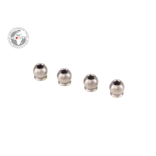 R0418 - LF FLANGE BALL 5.8mm (Short/4pcs)