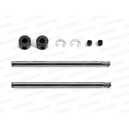 R0257 - FRONT UPPER SUSPENSION SHAFT SET (STOPPER TYPE)