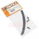 SMJ1145 - FLEX ANTENNA PIPE (120mm/Black/3pcs)