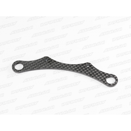 R0274 - CARBON GRAPHITE FRONT BODY MOUNT PLATE (for LONG POST)