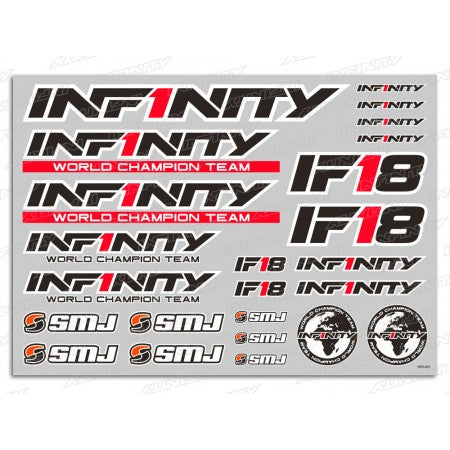 R8034 - IF18 DECAL BLACK